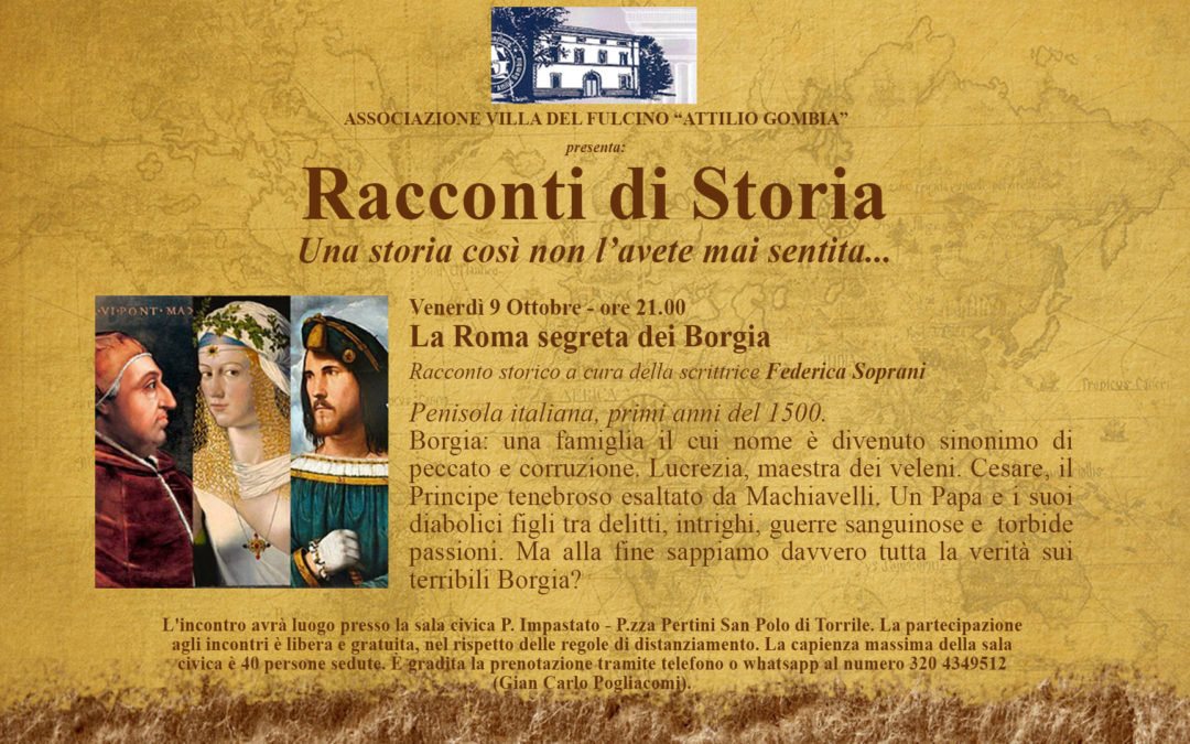 Racconti di Storia: La Roma segreta dei Borgia